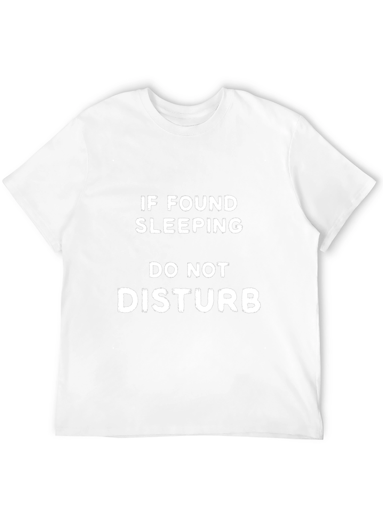 Funny Sleeping Graphic Tee - Do Not Disturb