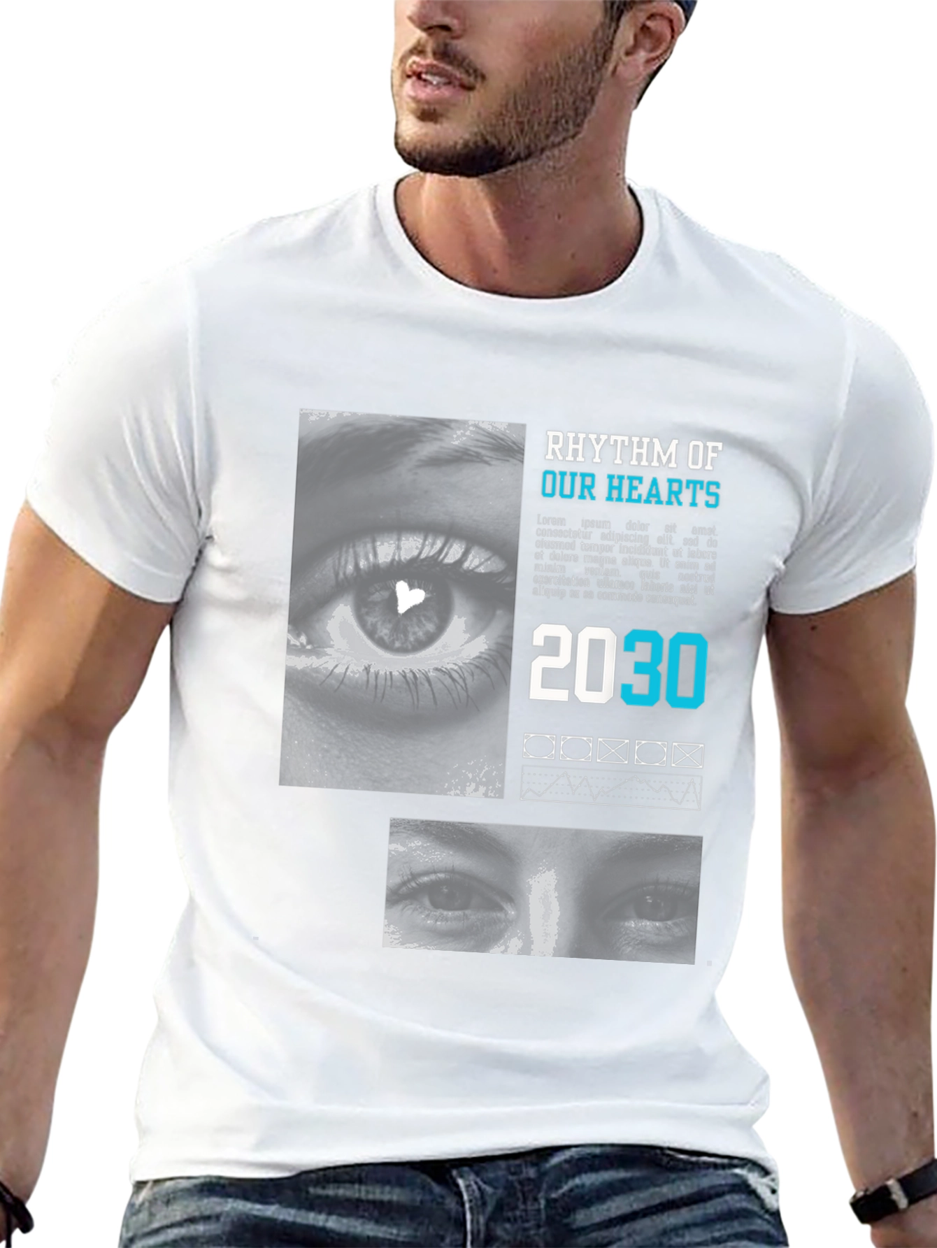 Rhythm of Our Hearts 2030 Graphic Tee