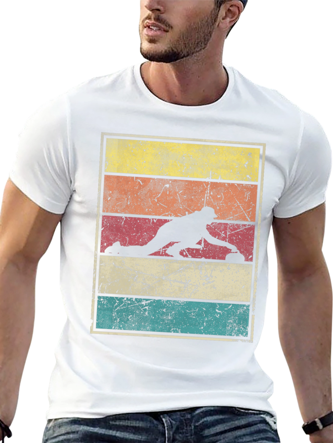 Retro Curling T-Shirt