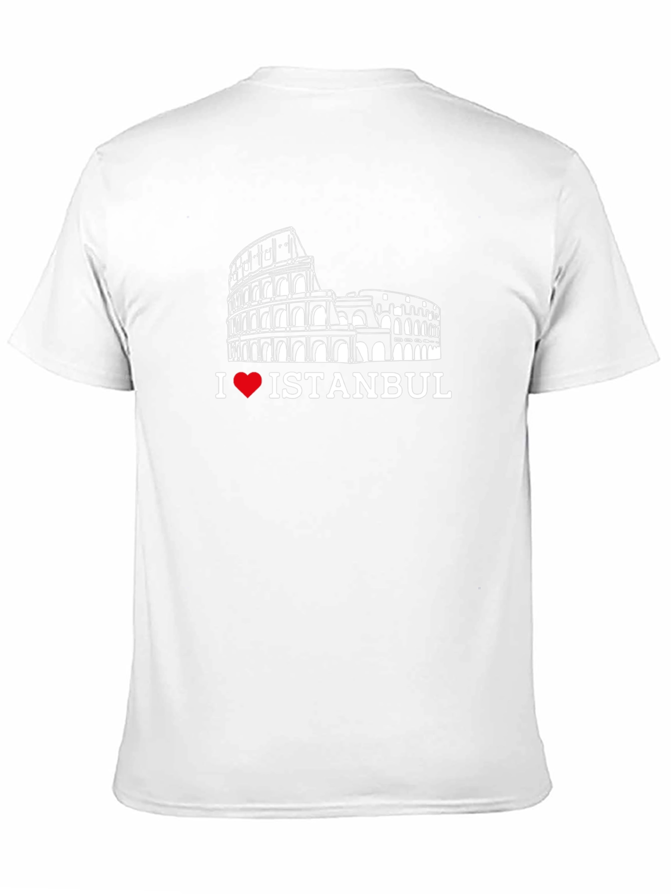 I Love Istanbul Black Graphic Tee