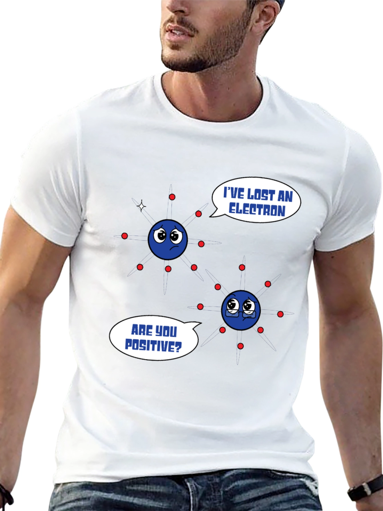 Funny Chemistry Pun T-Shirt - Lost Electron