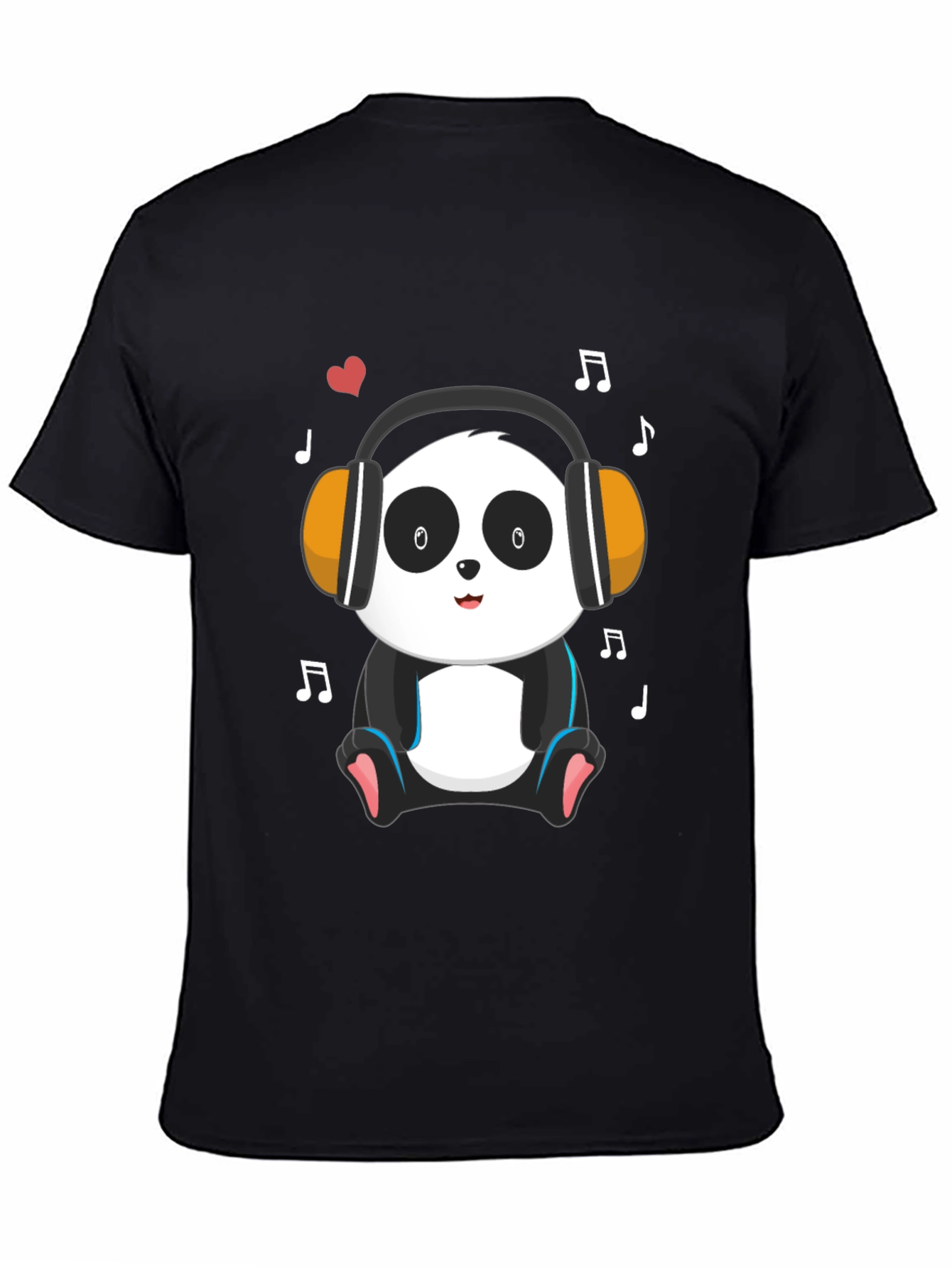 Panda Music Lover T-Shirt