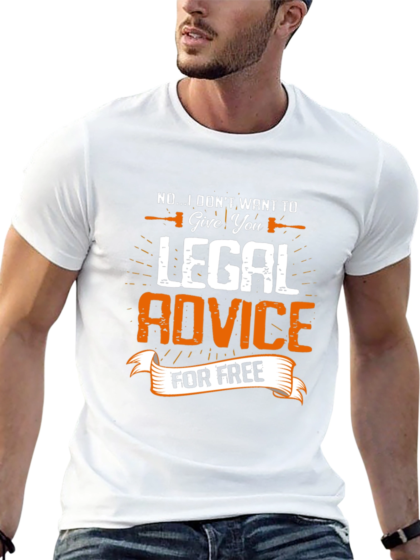 Funny Lawyer T-Shirt - Legal Advice for Free