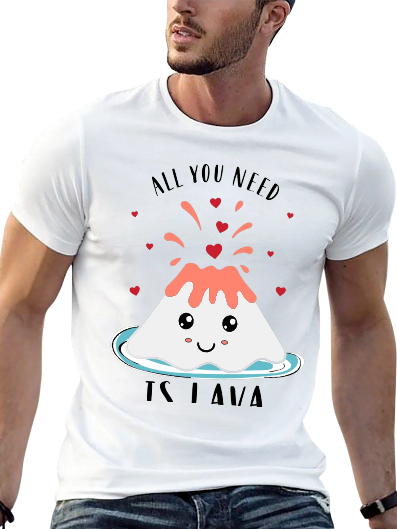 All You Need Is Lava Valentines Day T-Shirt