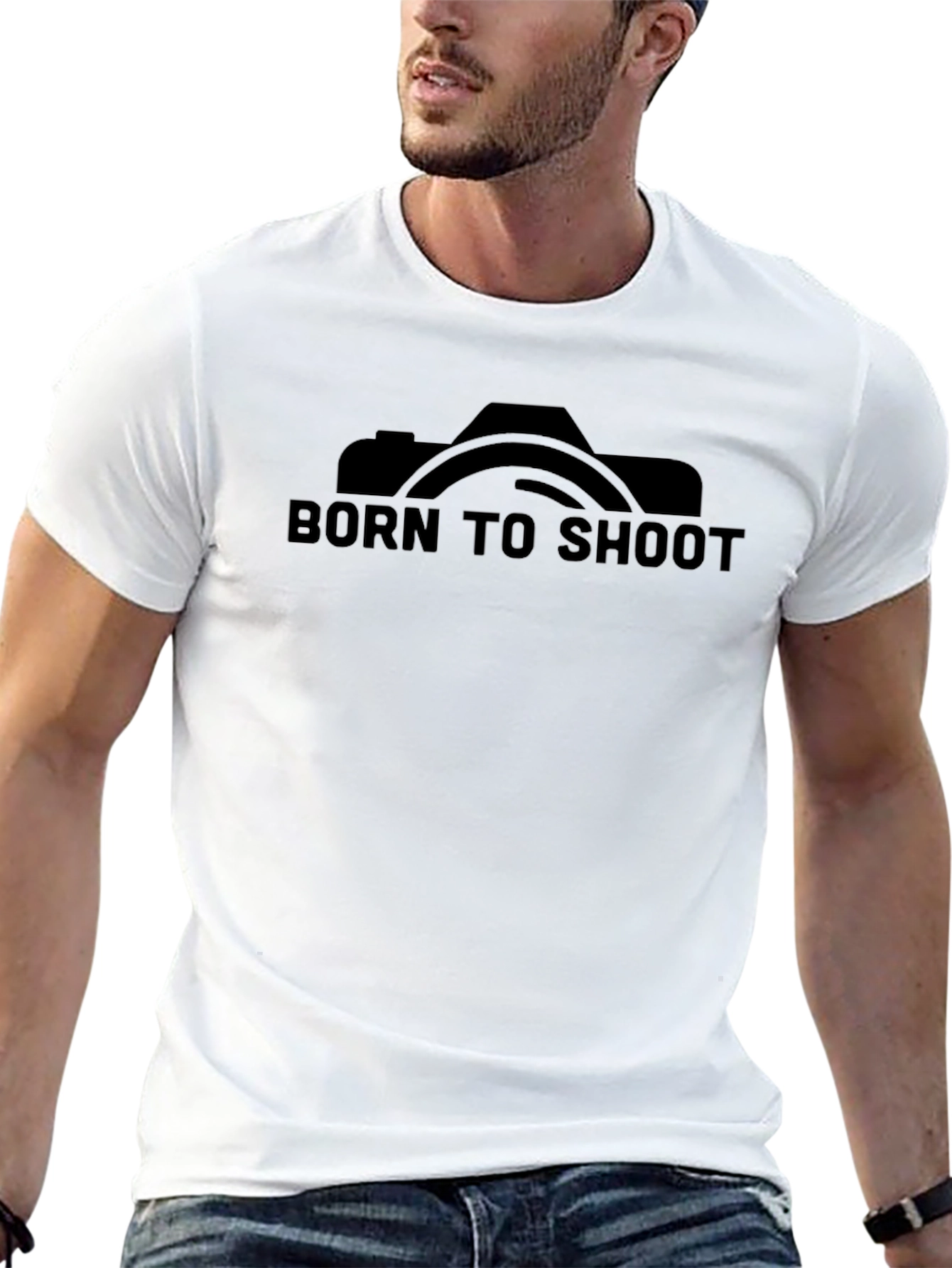 Born to Shoot Camera T-Shirt