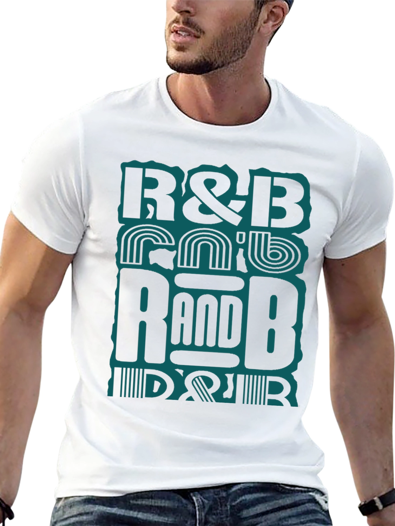 R&B Graphic Tee - Music Lover T-Shirt