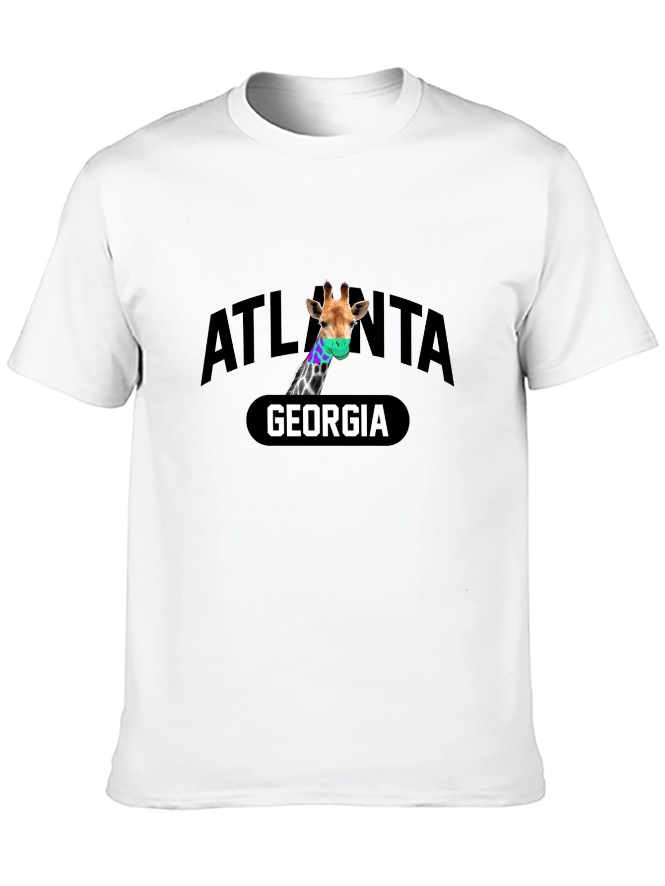 Atlanta Georgia Giraffe T-Shirt