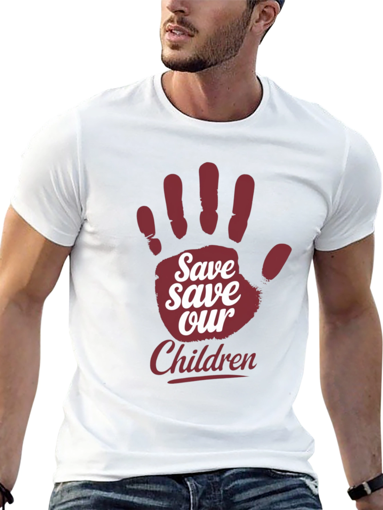Save Our Children Graphic T-Shirt