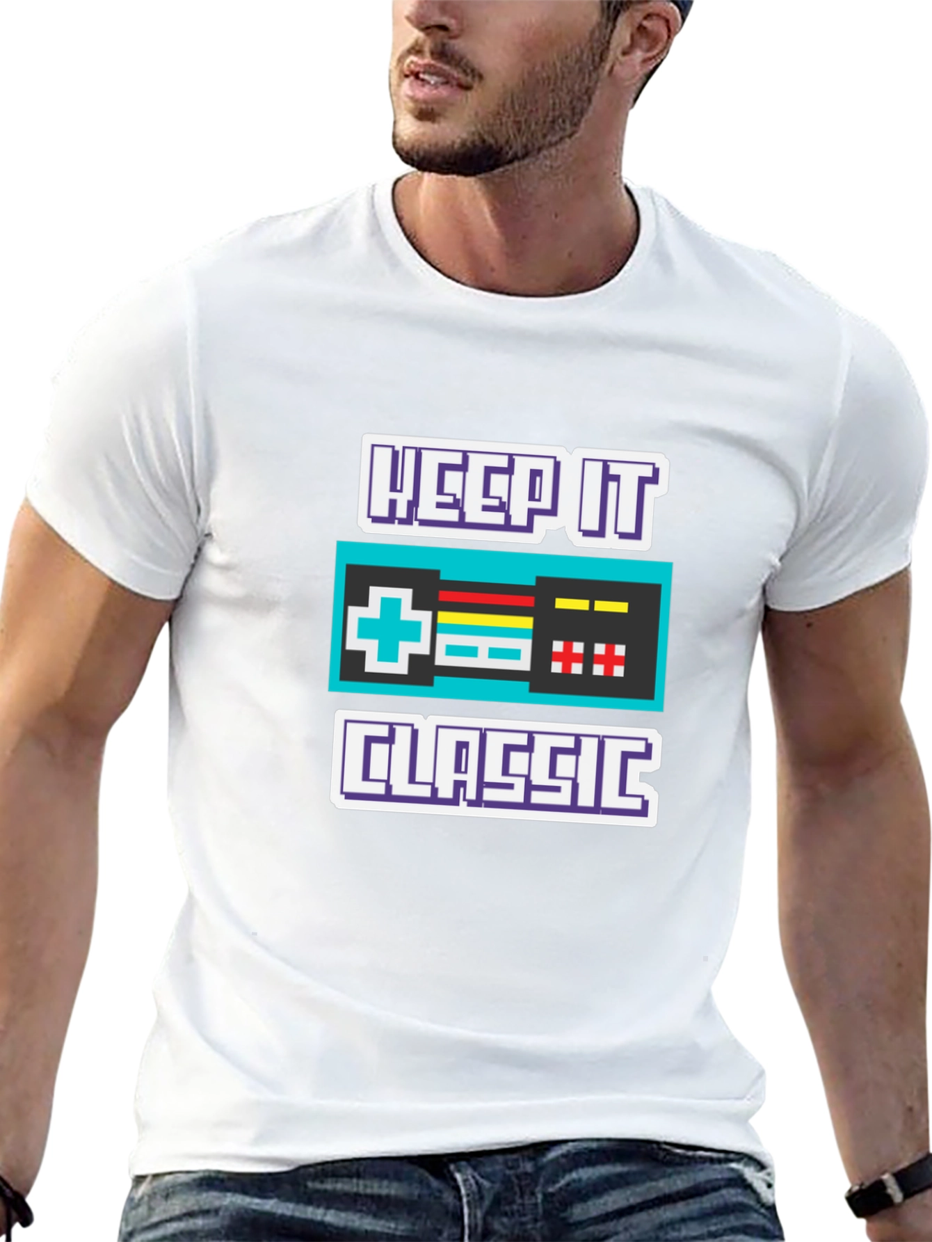 Keep It Classic Pixel Art T-Shirt
