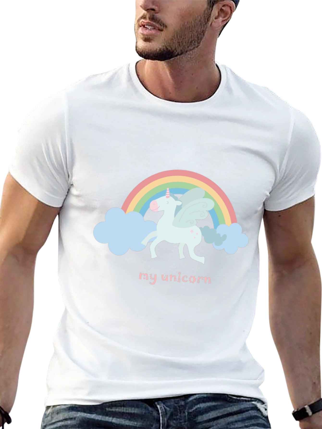My Unicorn Graphic T-Shirt - Black