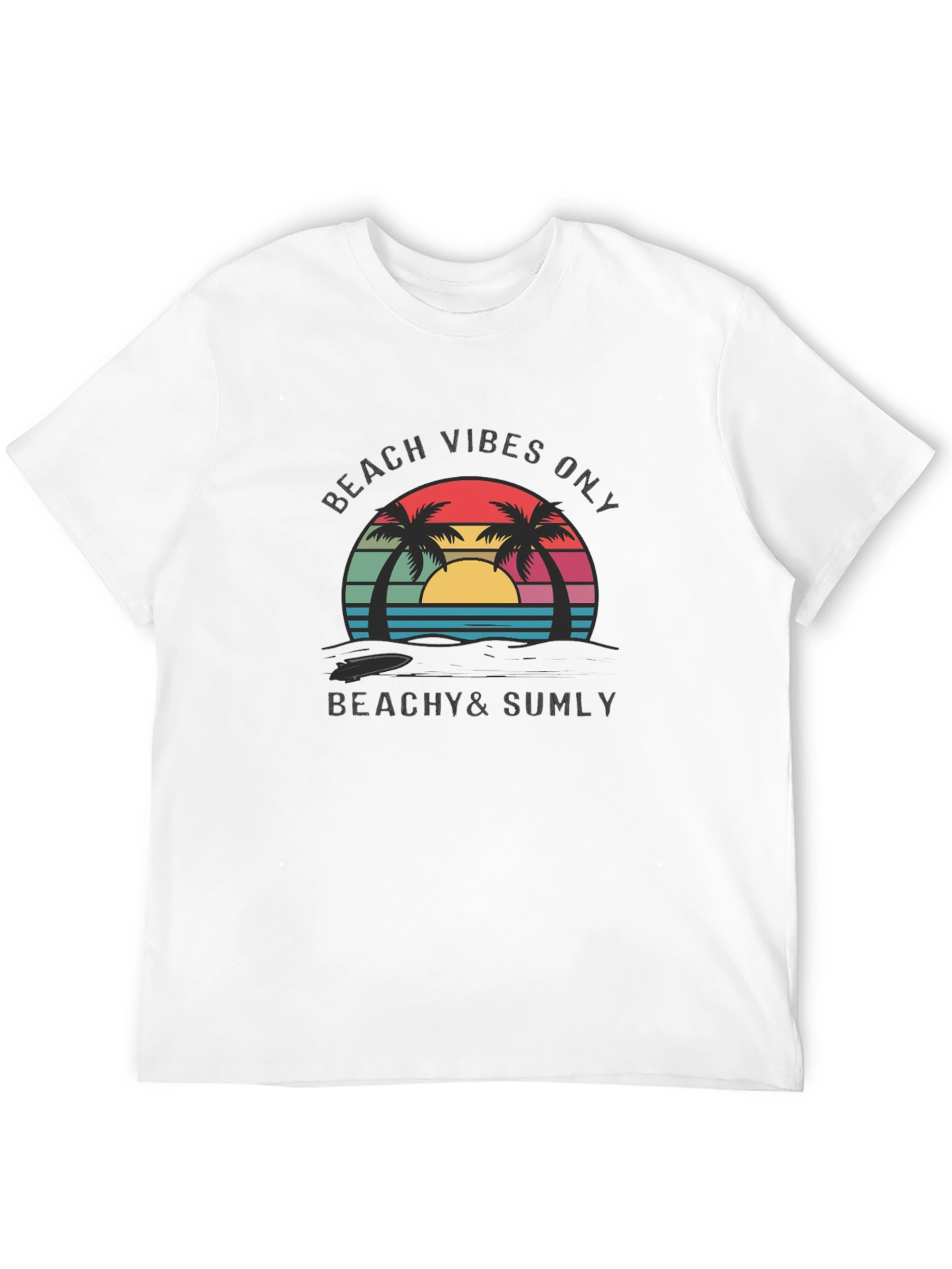 Beach Vibes Only T-Shirt - Relaxed Beachy Style