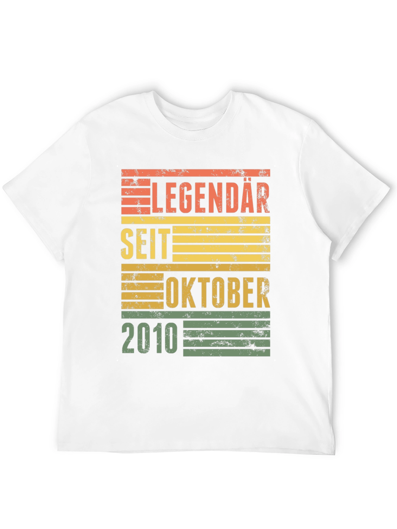 Legendary Since October 2010 T-Shirt