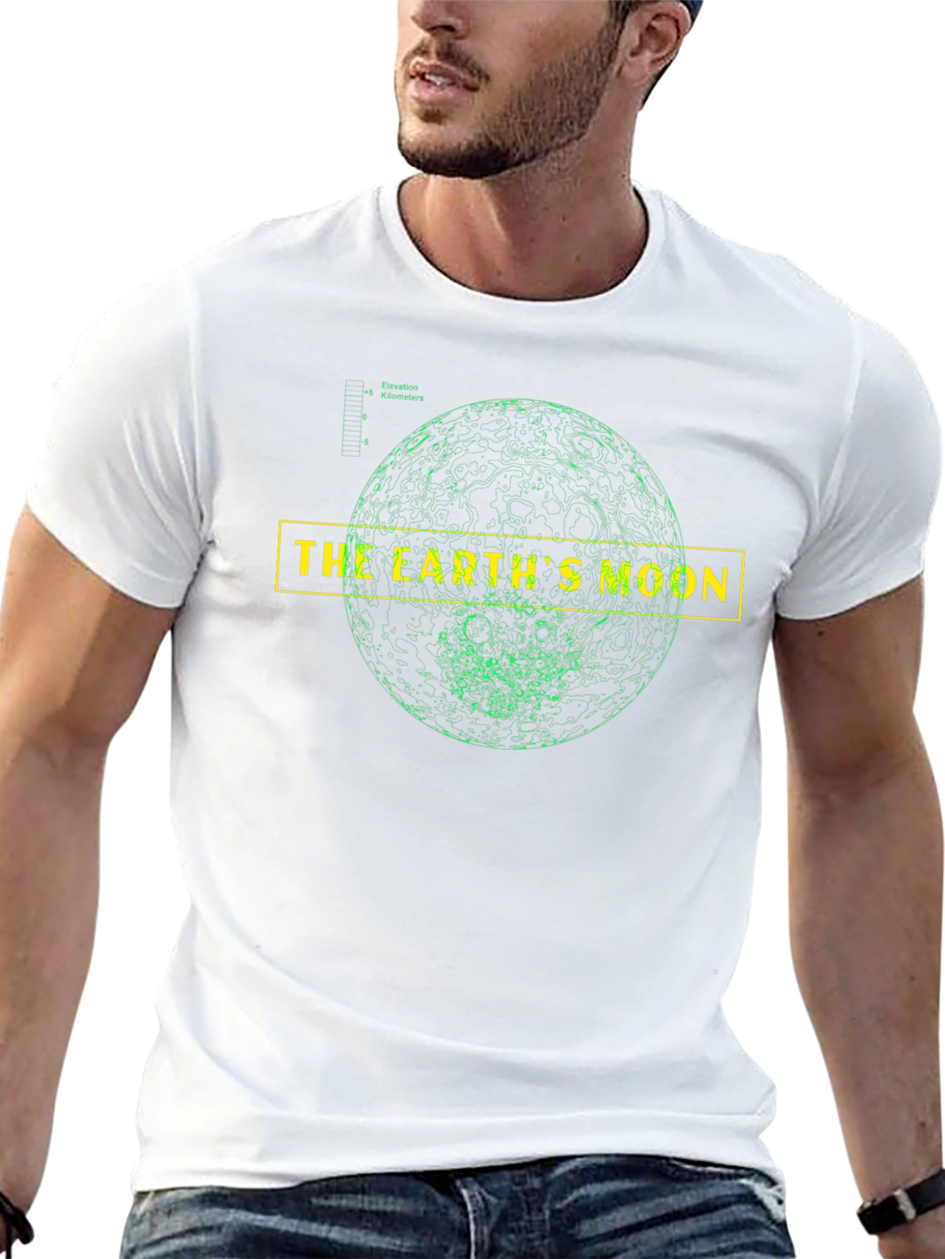 Earths Moon Graphic T-Shirt