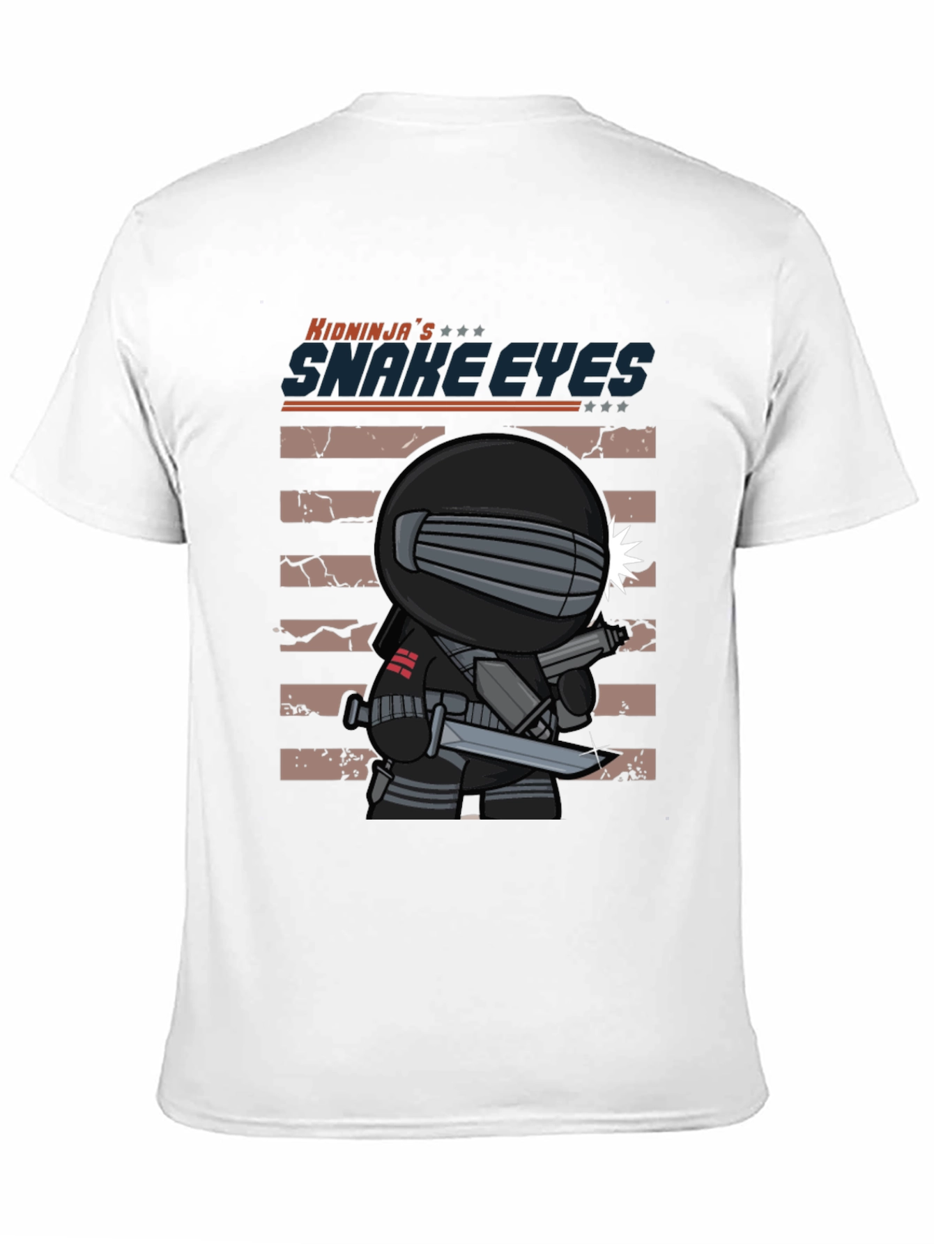 Kidninjas Snake Eyes Black T-Shirt