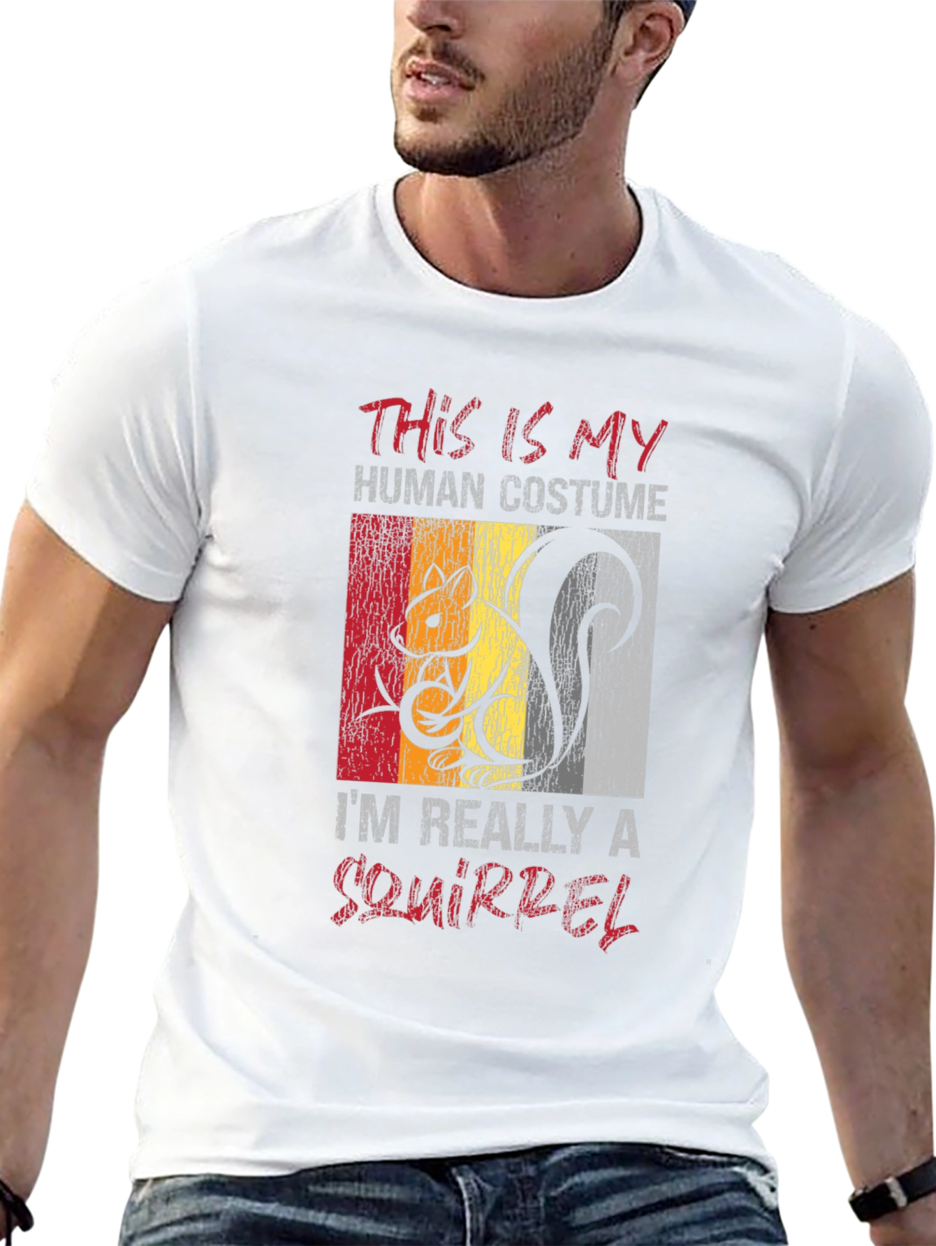 Human Costume Squirrel T-Shirt
