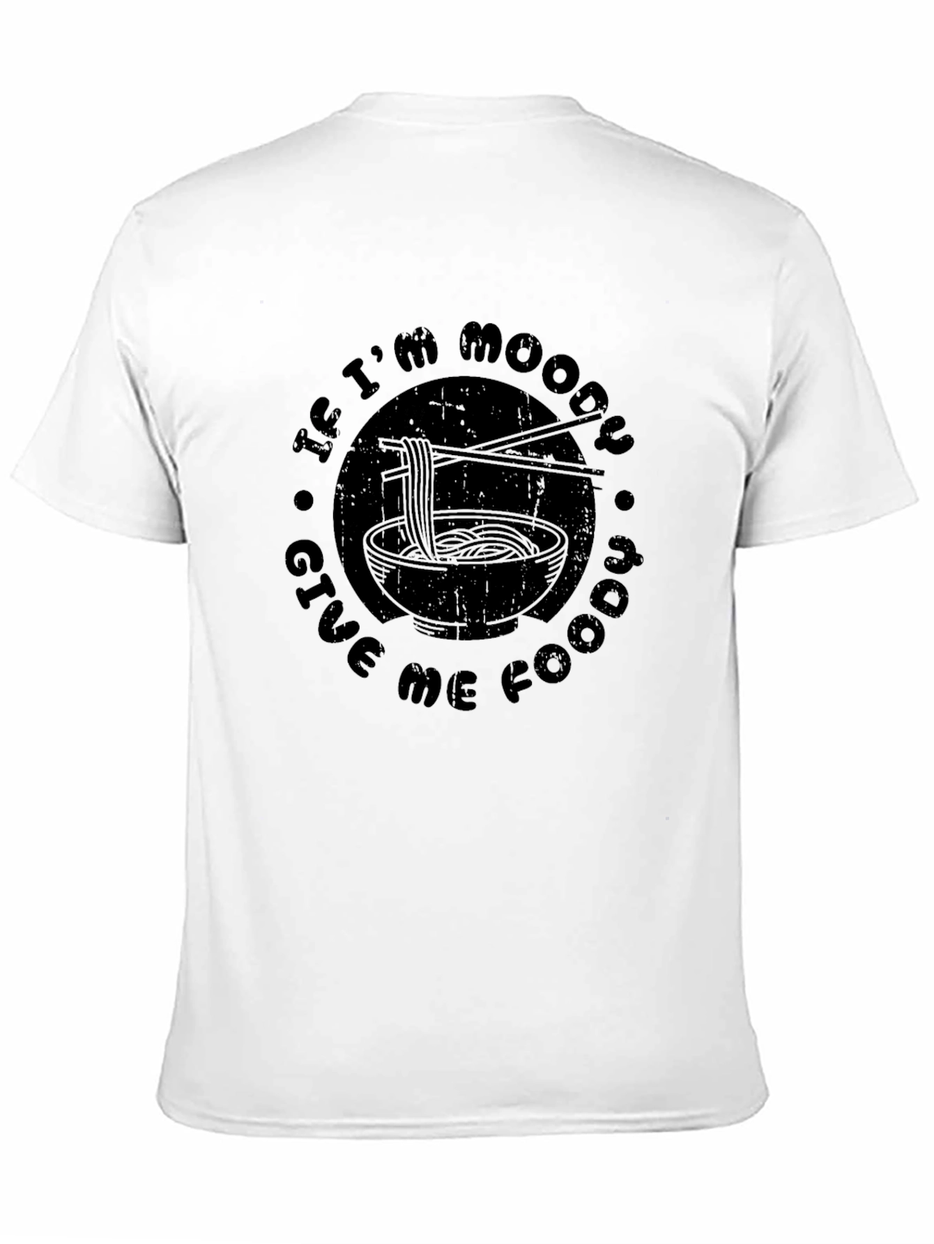 Moody Foodie T-Shirt - Ramen Design