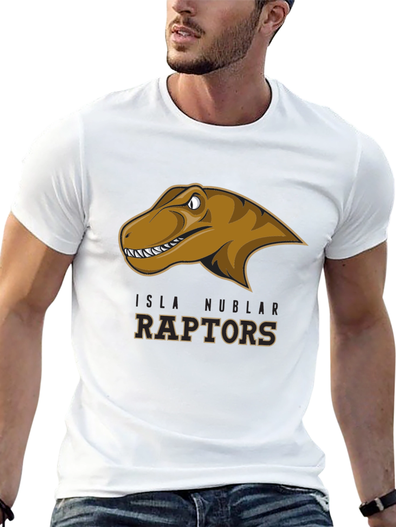 Isla Nublar Raptors Black T-Shirt