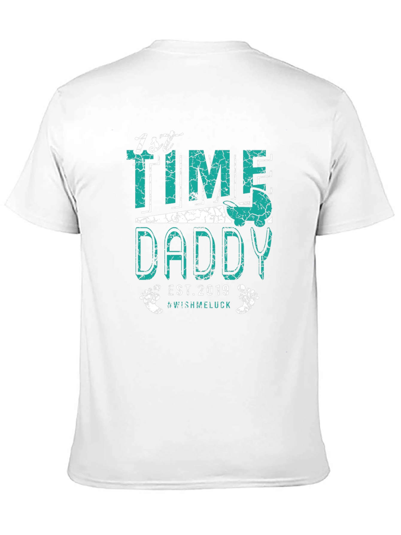 1st Time Daddy Est. 2019 Graphic Tee