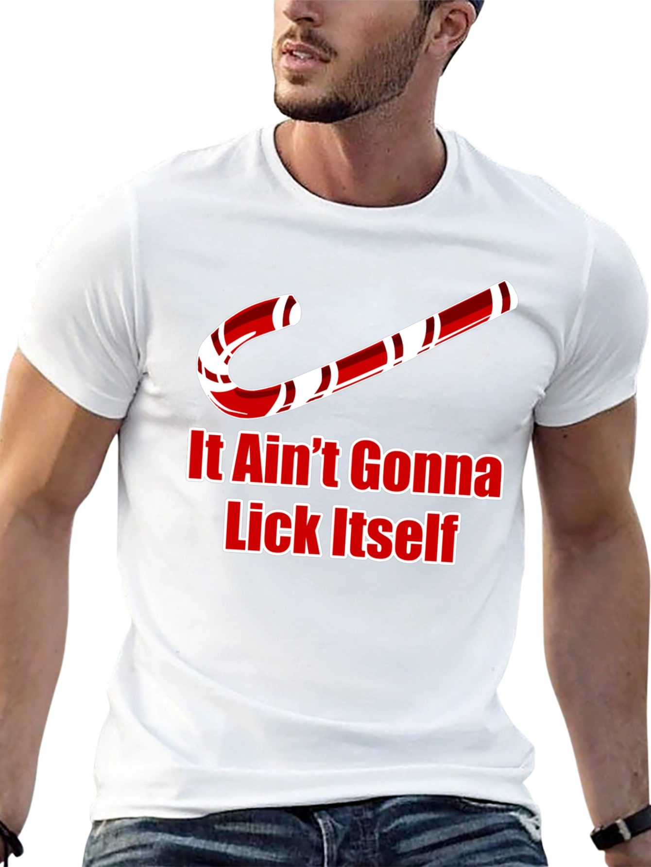 It Aint Gonna Lick Itself Christmas T-Shirt