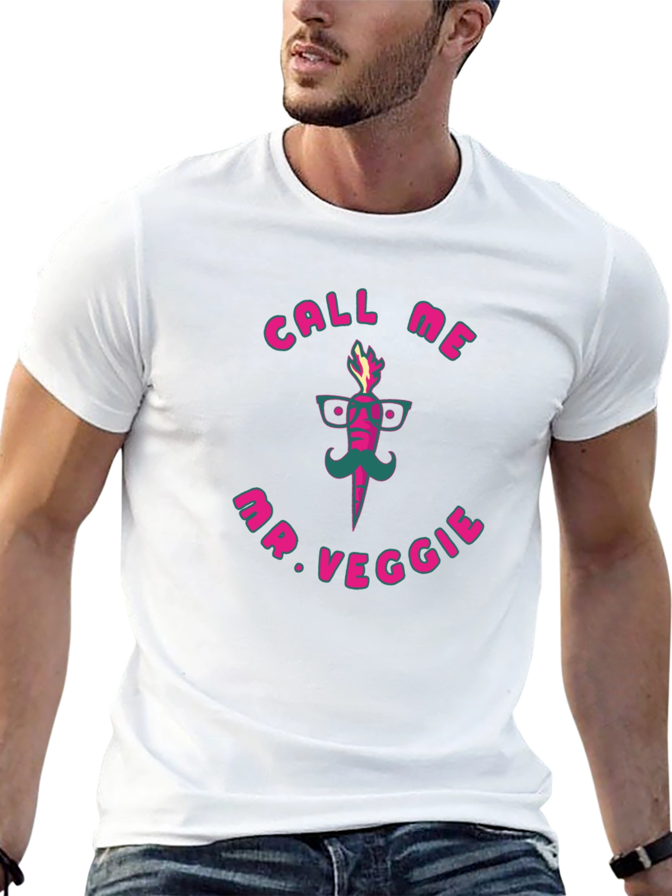 Call Me Mr. Veggie Graphic T-Shirt