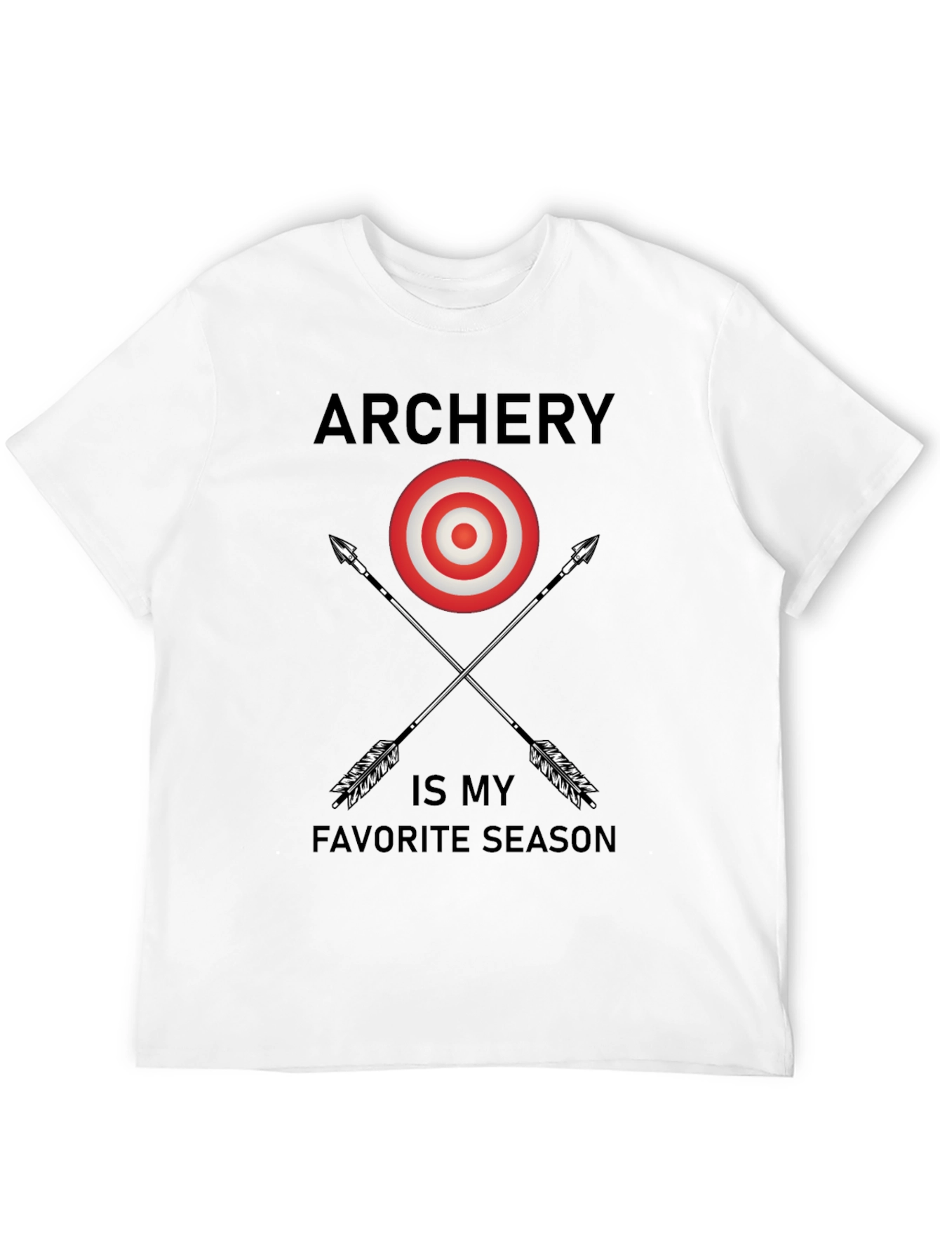 Archery Season T-Shirt - Target & Arrow Design