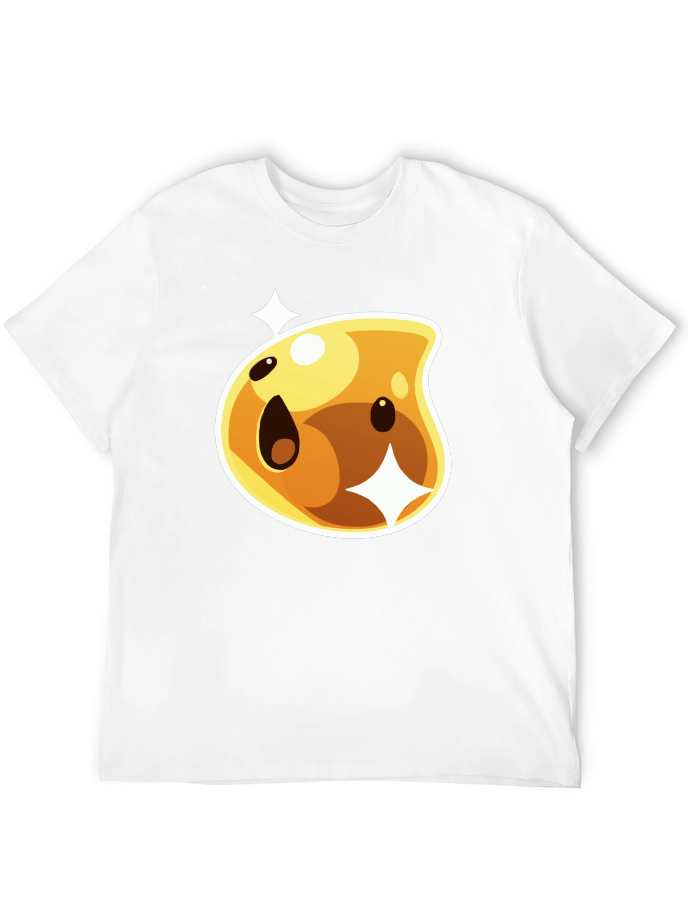 Golden Slime T-Shirt - Fun Cartoon Tee