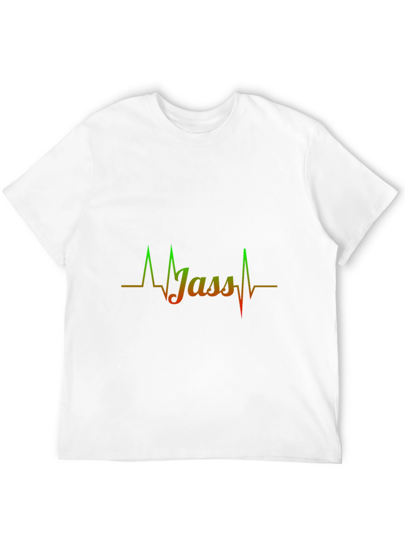 Heartbeat Jass Black T-Shirt