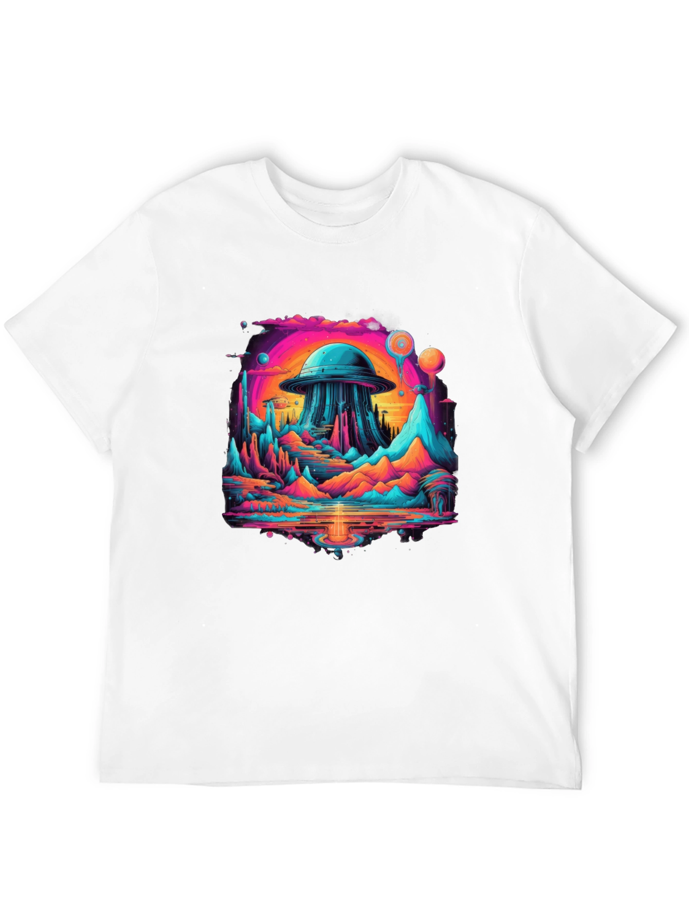 UFO Landscape T-Shirt