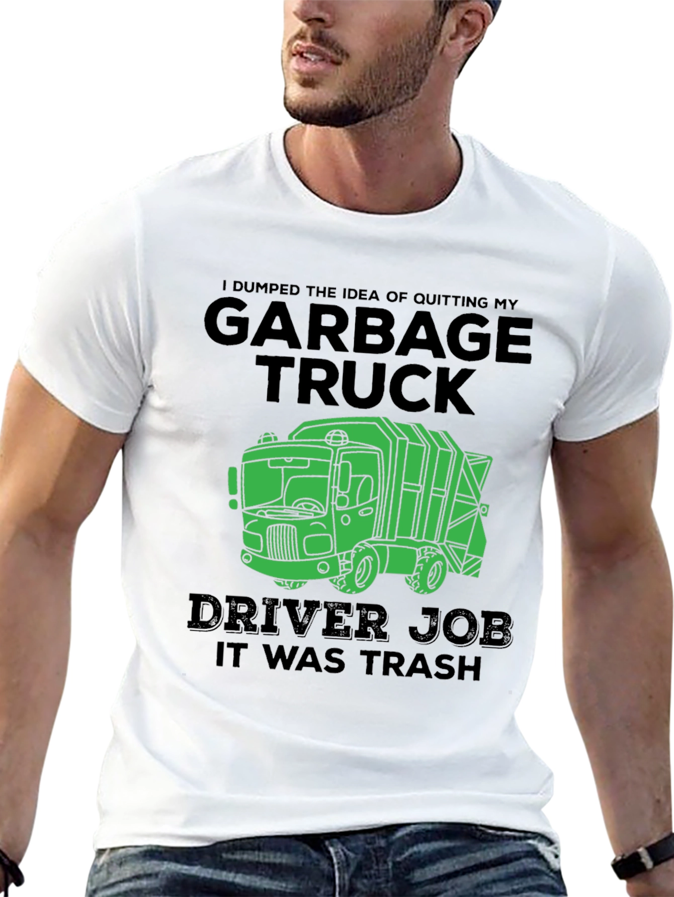 Garbage Truck Driver Job Funny T-Shirt