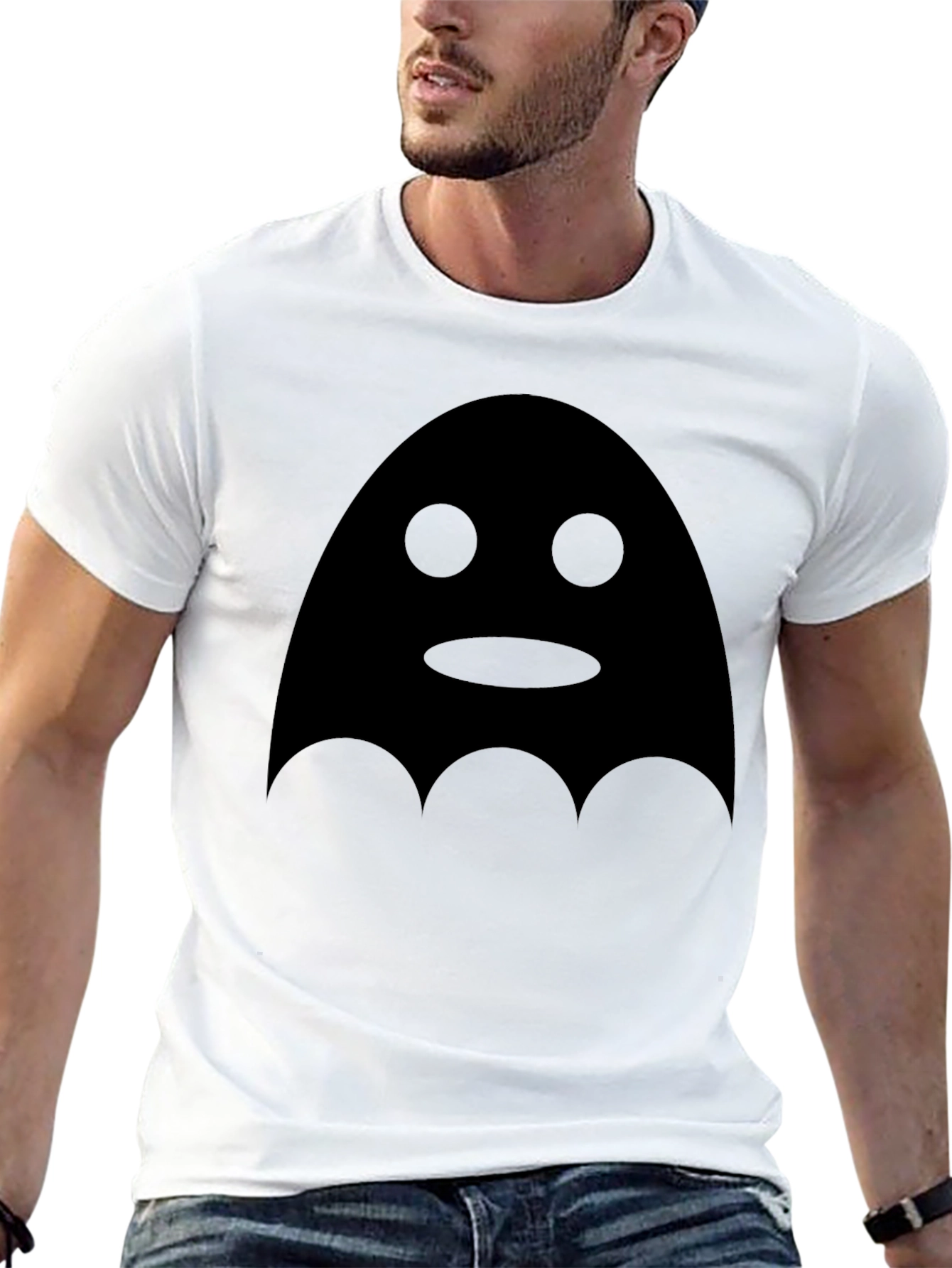 Black Ghost Graphic Tee
