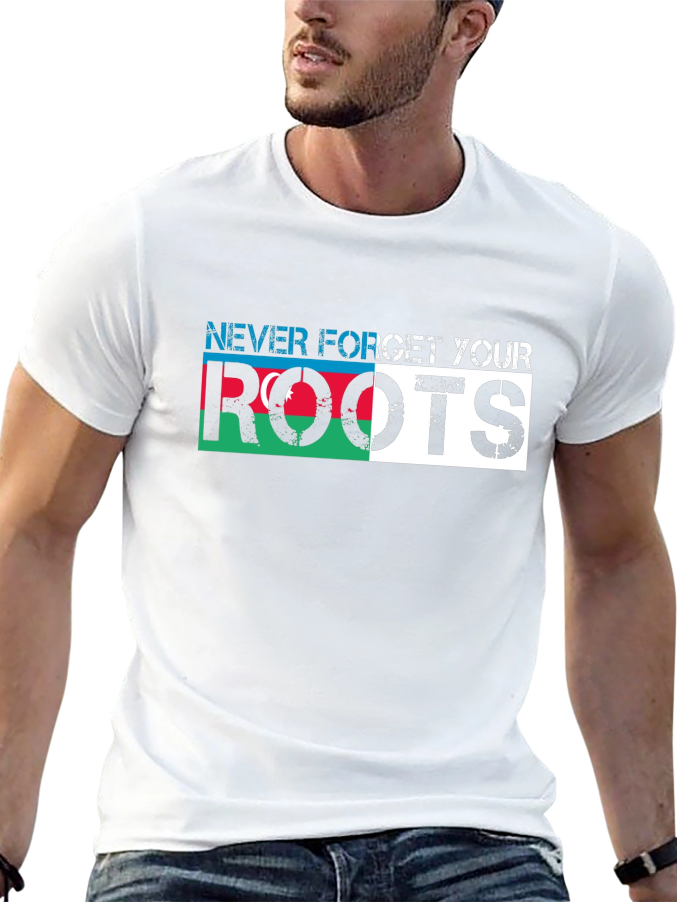 Azerbaijan Roots T-Shirt - Never Forget
