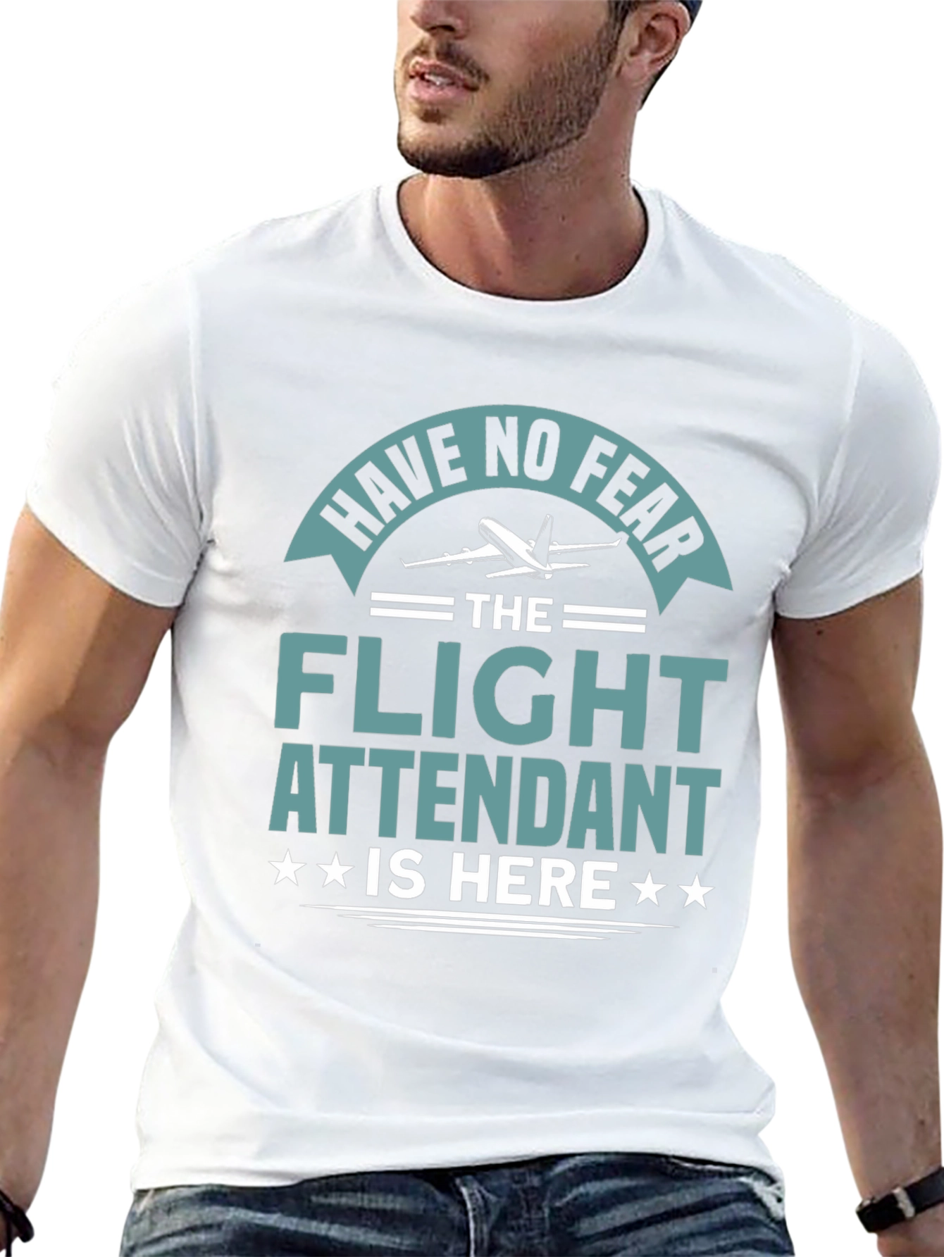 Flight Attendant T-Shirt - Funny Airplane Crew Tee