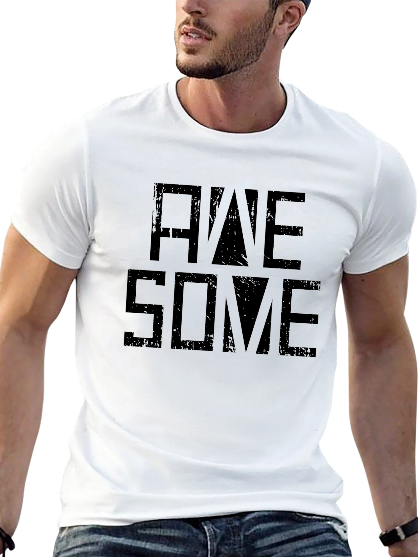 Awesome Graphic T-Shirt - Black