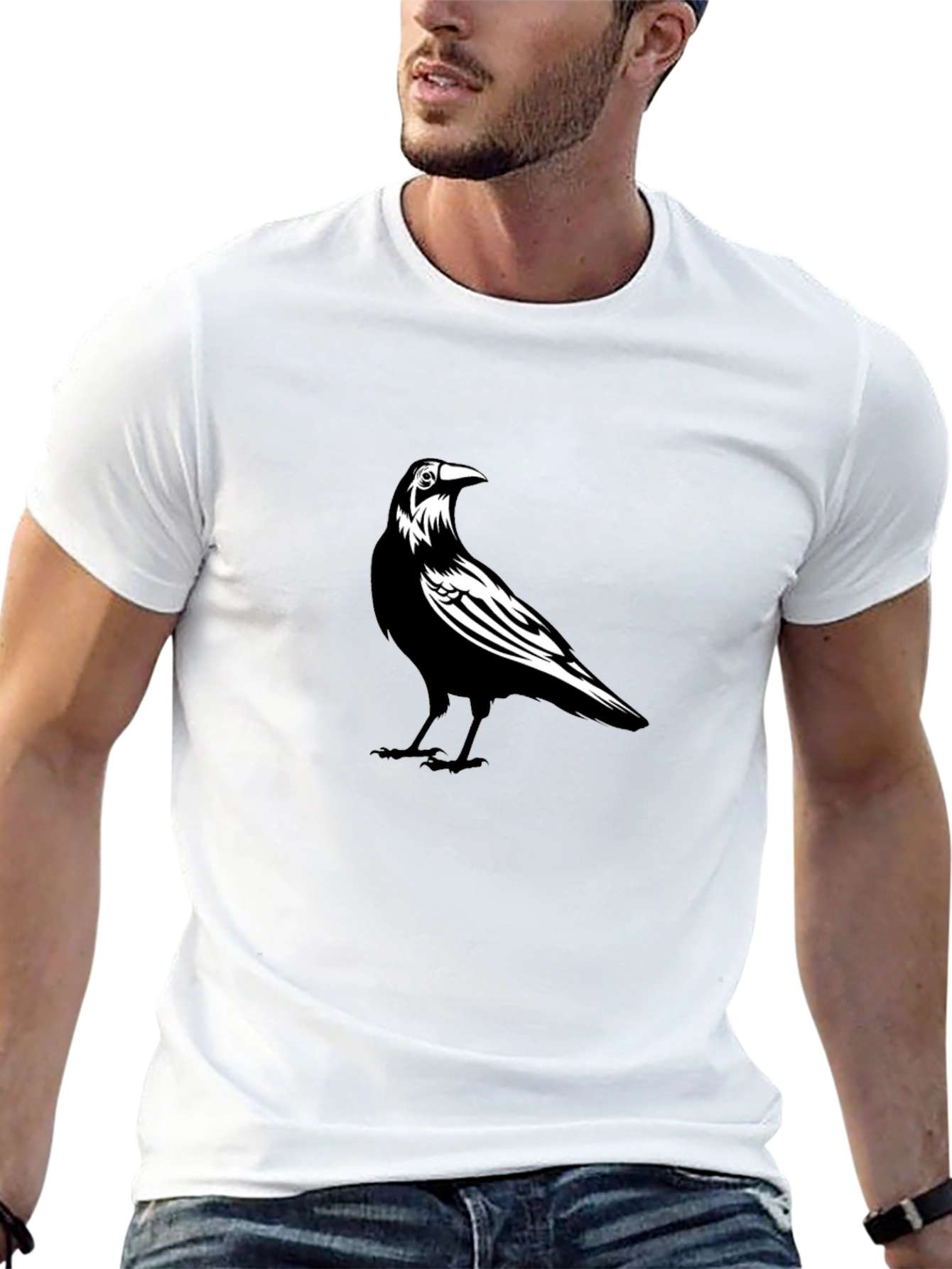 Black Crow Graphic T-Shirt