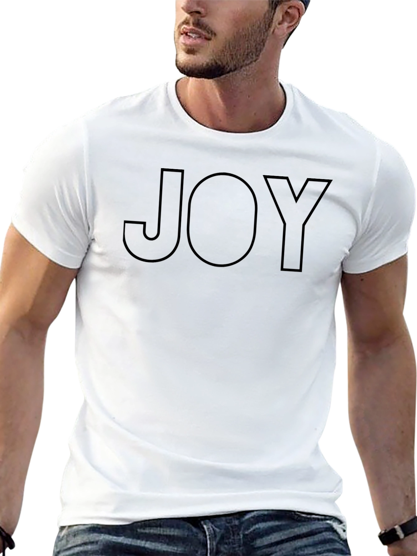 Joyful Black T-Shirt