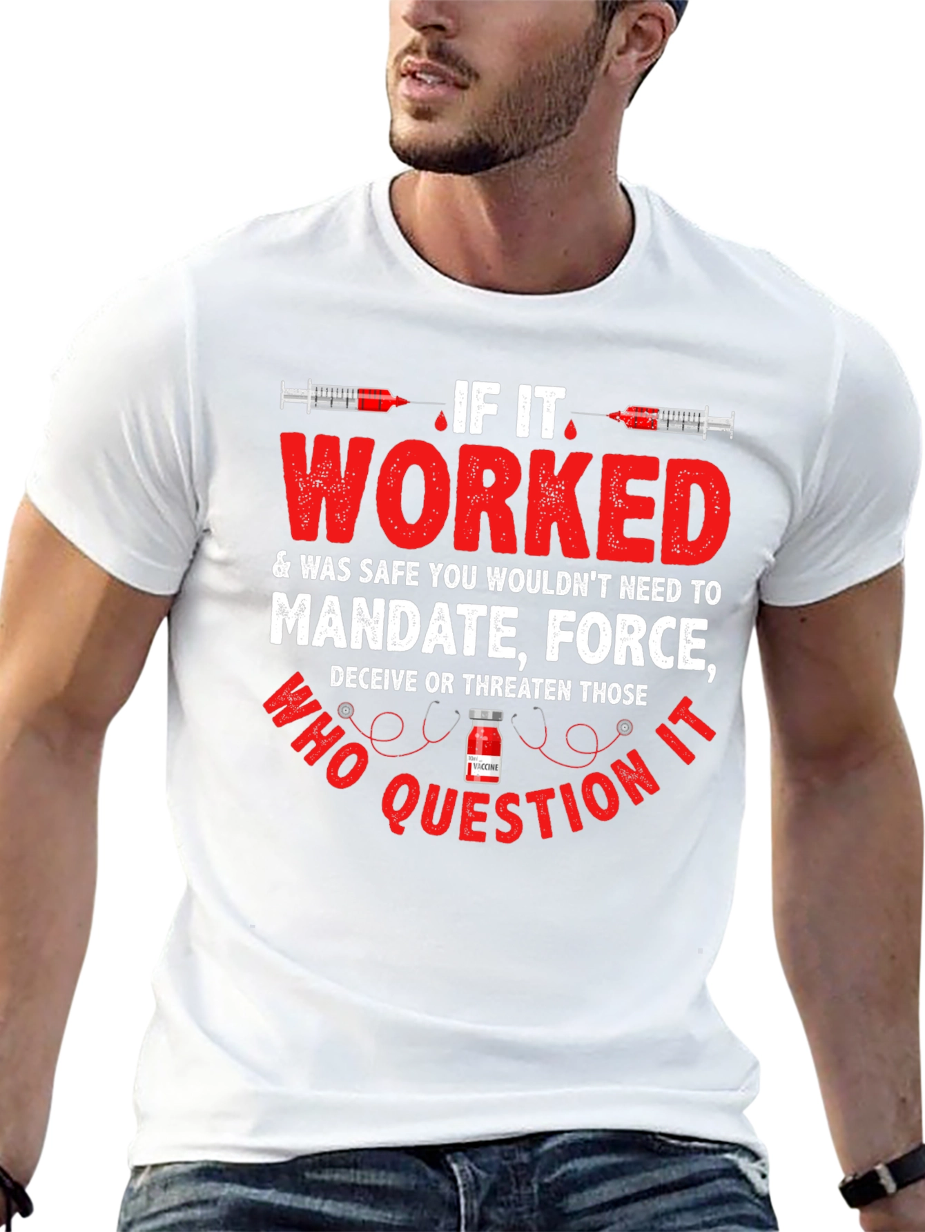 Anti-Mandate Graphic Tee
