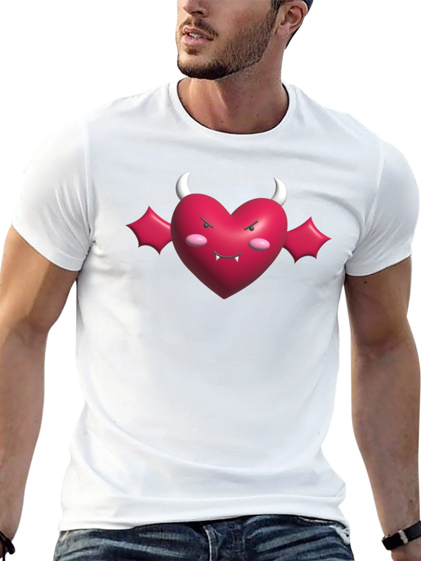 Devil Heart T-Shirt - Fun Edgy Style