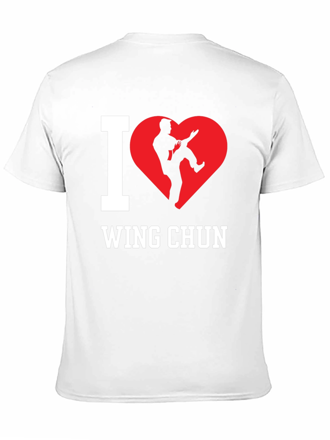 I Love Wing Chun T-Shirt - Martial Arts Tee