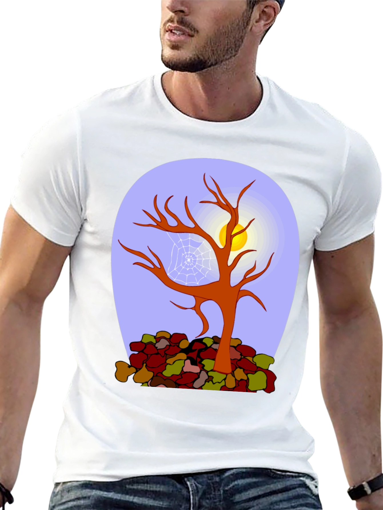 Halloween Tree T-Shirt - Spooky Season Apparel