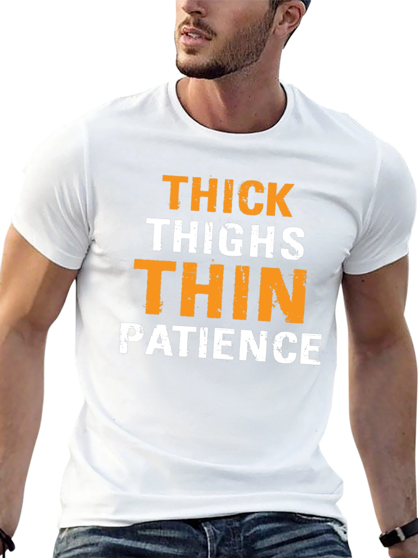 Thick Thighs Thin Patience Graphic Tee