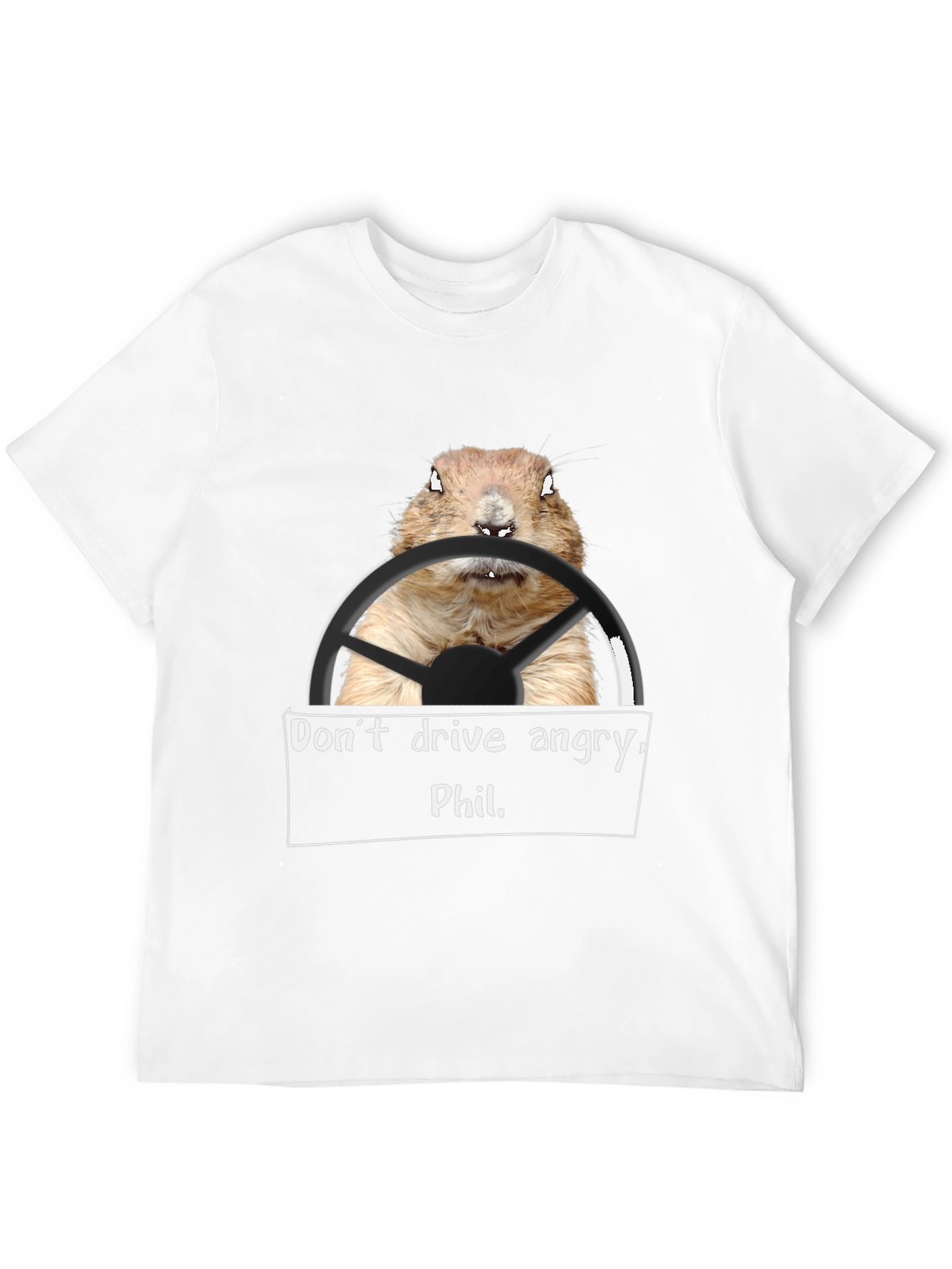 Dont Drive Angry Phil Black T-Shirt