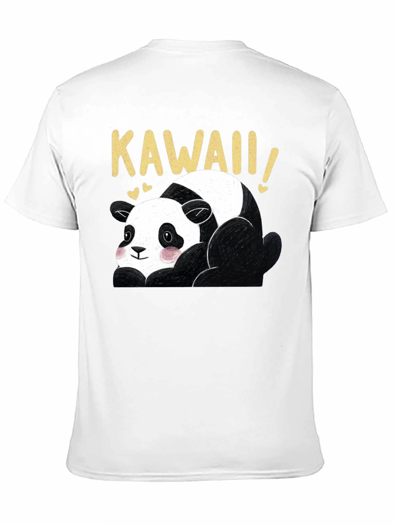 Kawaii Panda Graphic Tee - Cute Bear T-Shirt