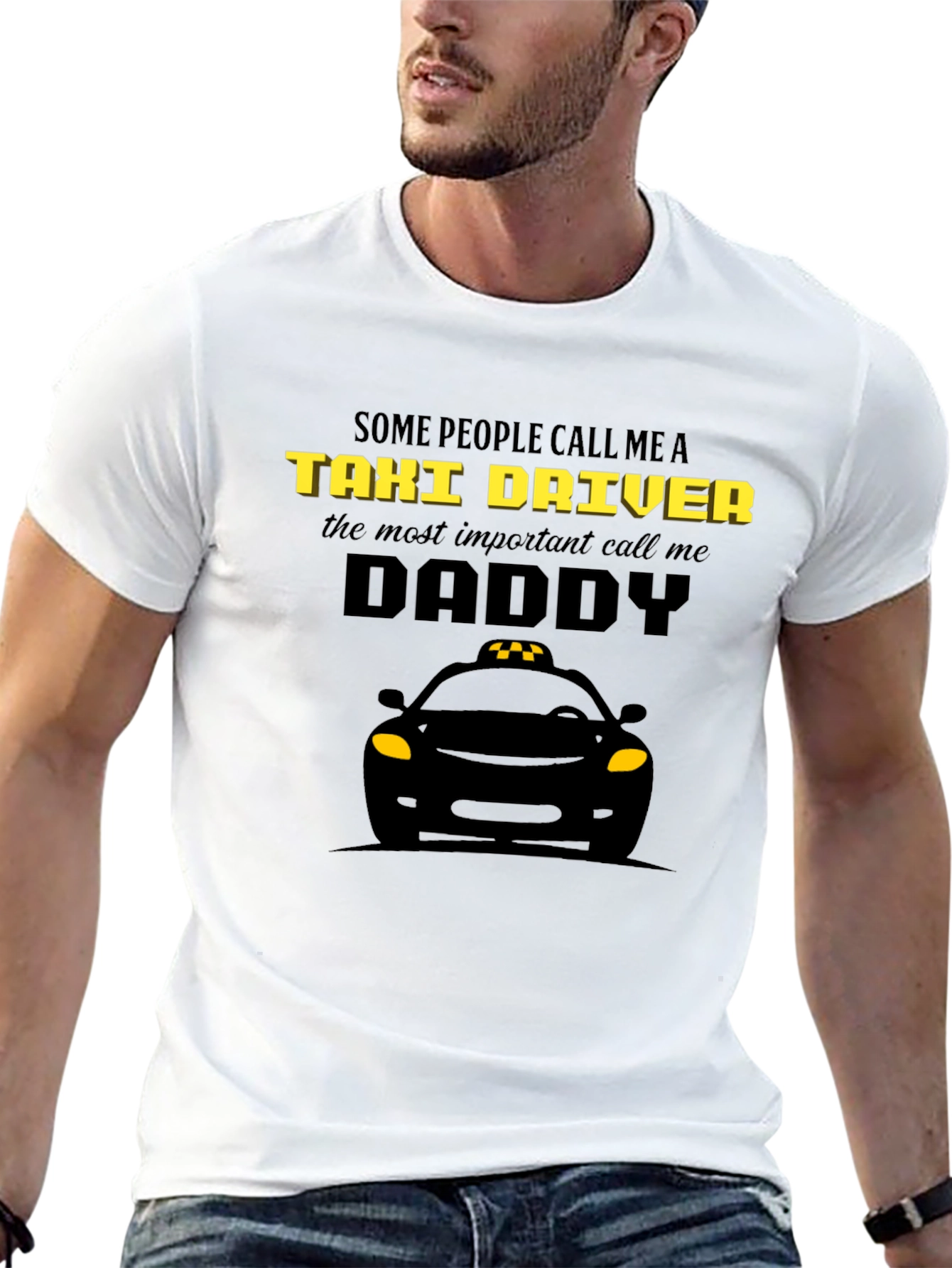 Taxi Driver Daddy T-Shirt | Novelty Gift