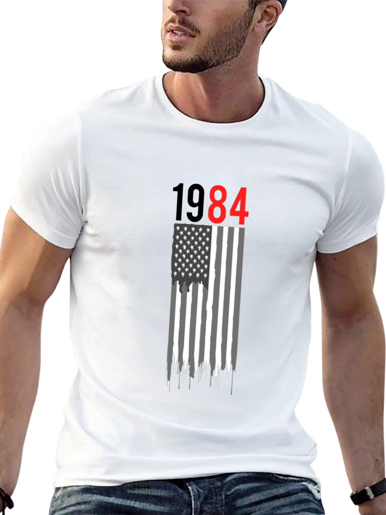 1984 Flag Graphic T-Shirt