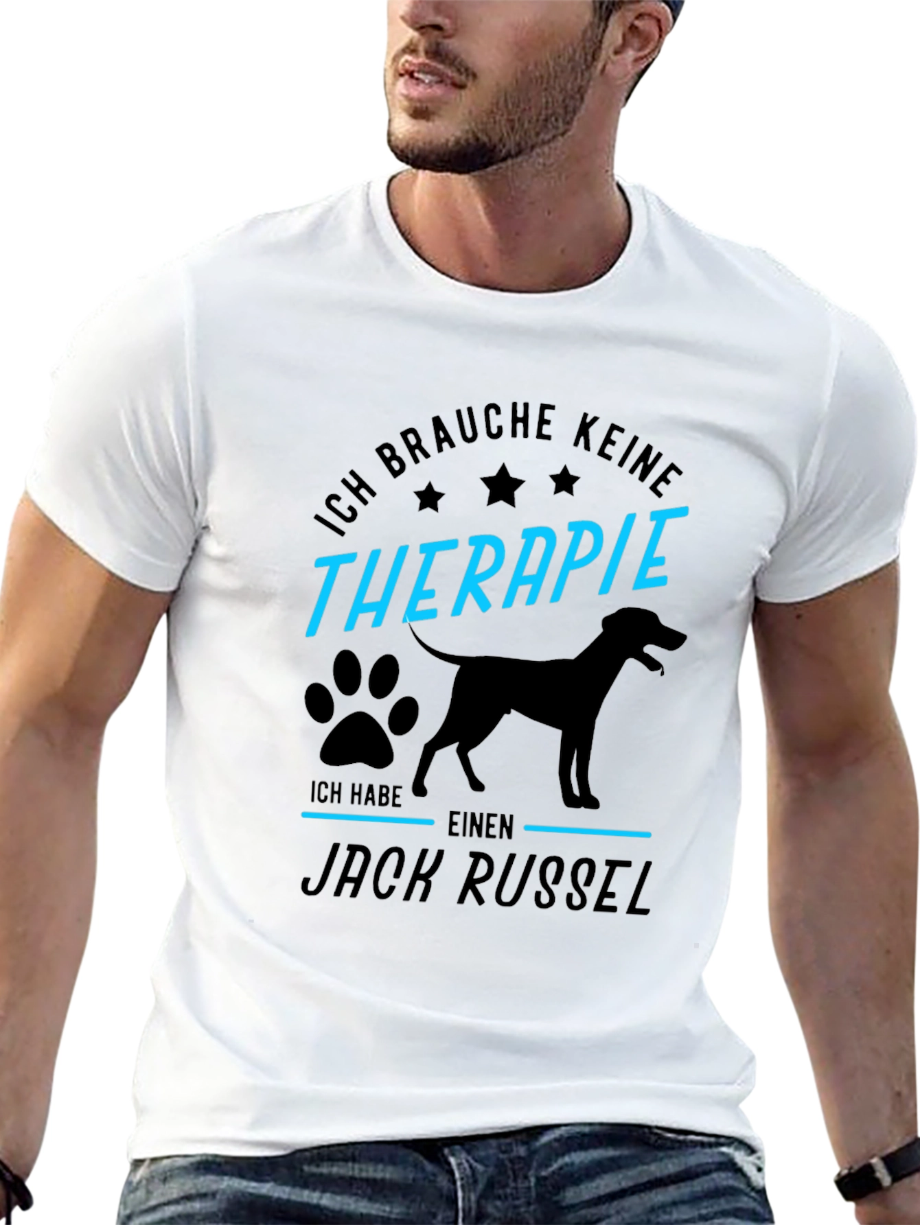 Jack Russel Therapy Dog T-Shirt