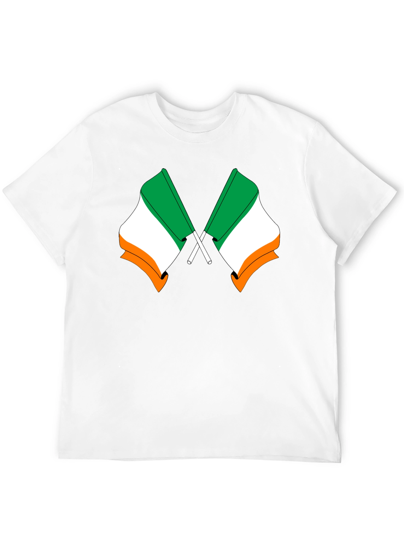 Irish Flag Graphic Tee - St. Patricks Day Shirt