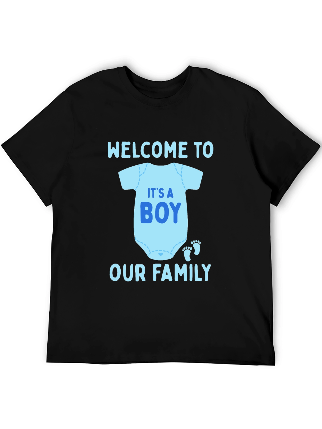 Its A Boy Welcome to Our Family T-Shirt