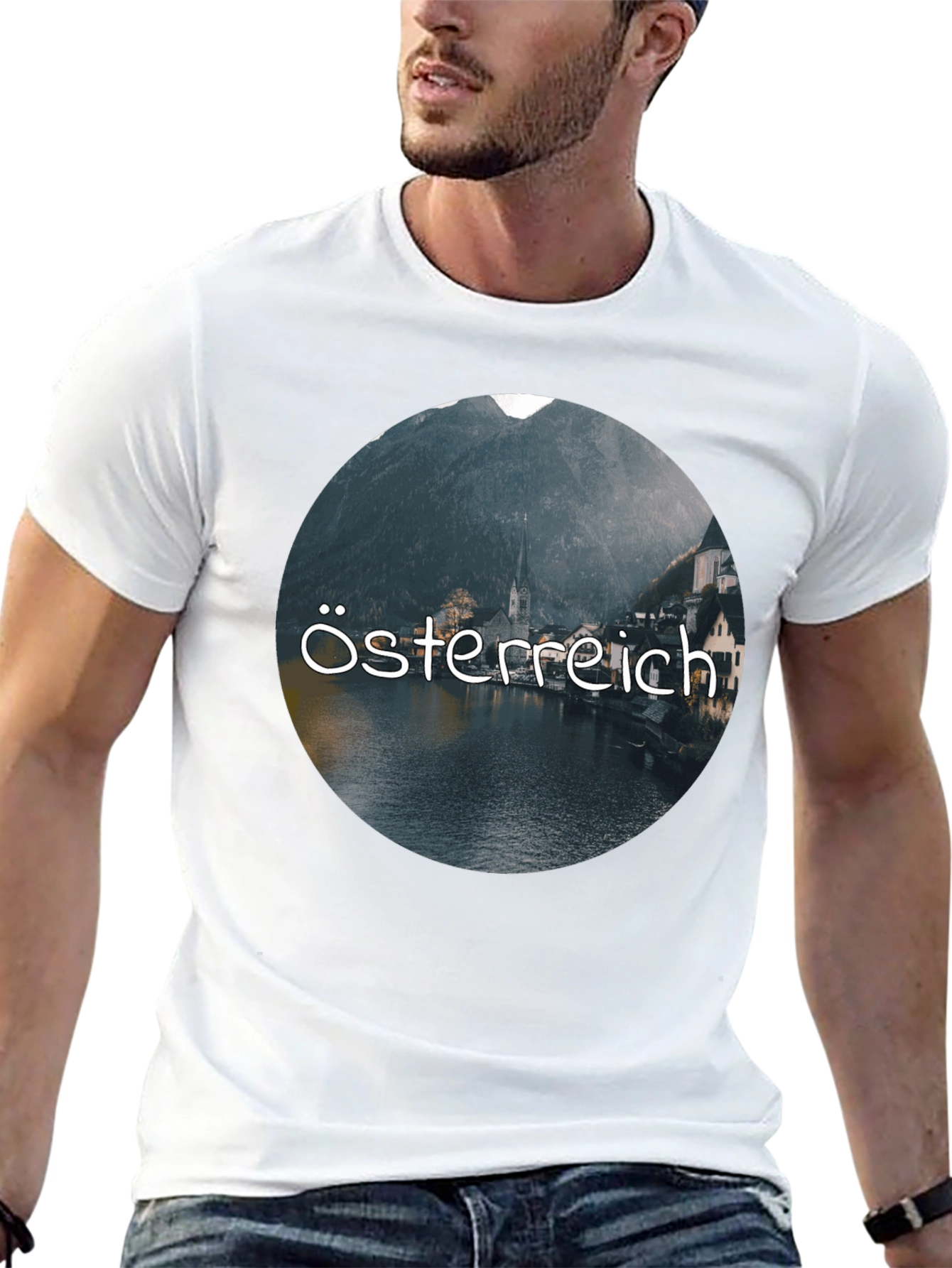 Austria Landscape Graphic T-Shirt