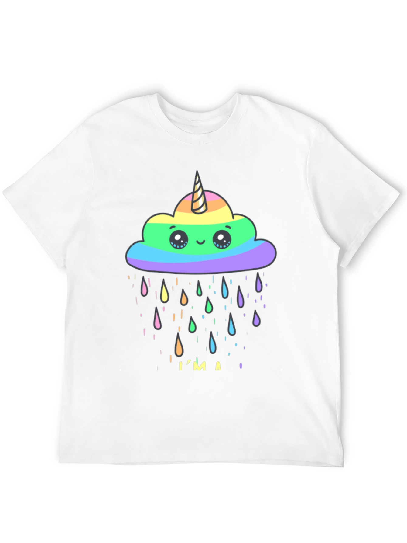 Rainbow Unicorn Cloud T-Shirt