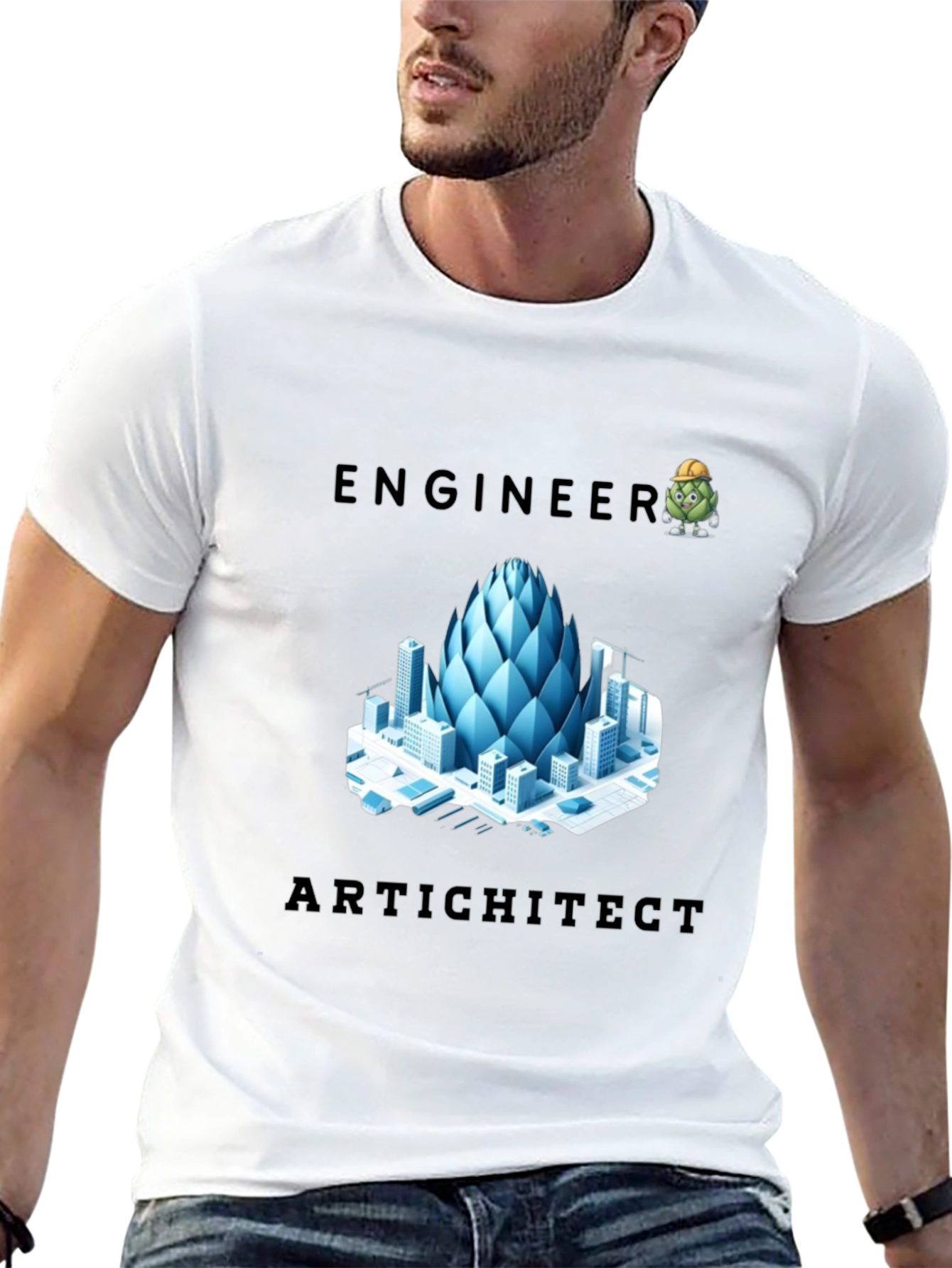 Engineer Artichitect T-Shirt Funny Pun Tee